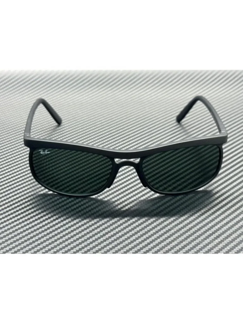 New Ray-Ban Men Matte Black Sunglasses 59-20-145